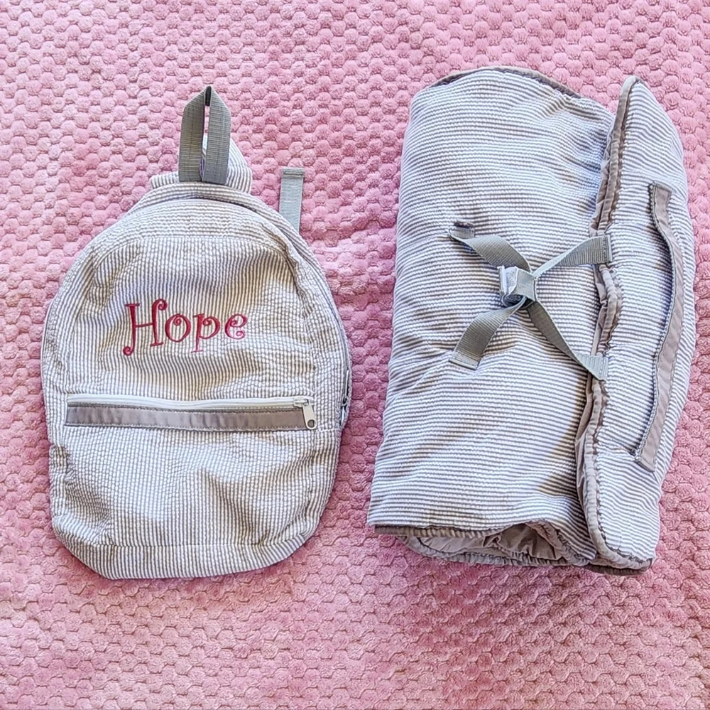 Set Backpack and Nap Mat